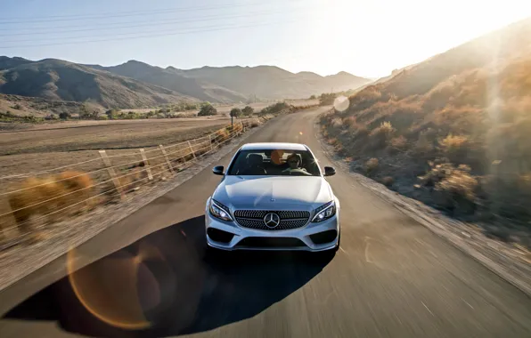 Картинка Mercedes-Benz, мерседес, AMG, амг, 2015, C-Class, W205