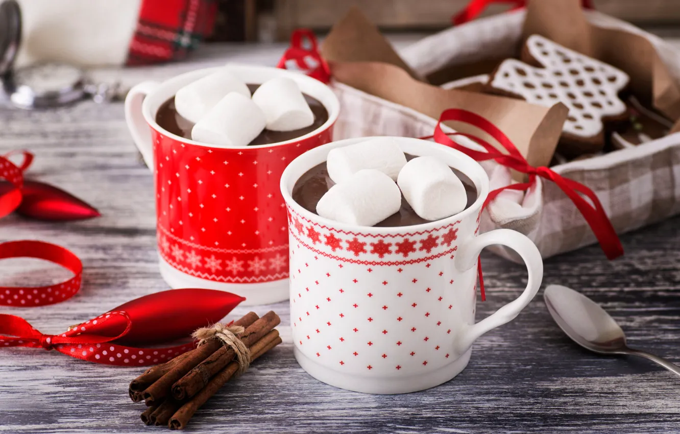Фото обои кофе, еда, печенье, чашка, cup, какао, coffee, cocoa, горячий шоколад, biscuits, hot chocolate
