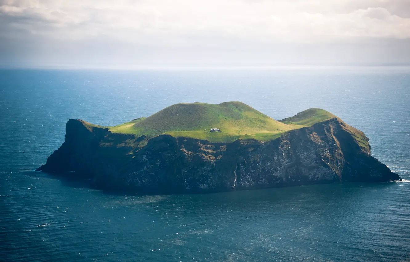 Фото обои океан, остров, Ирландия, суша