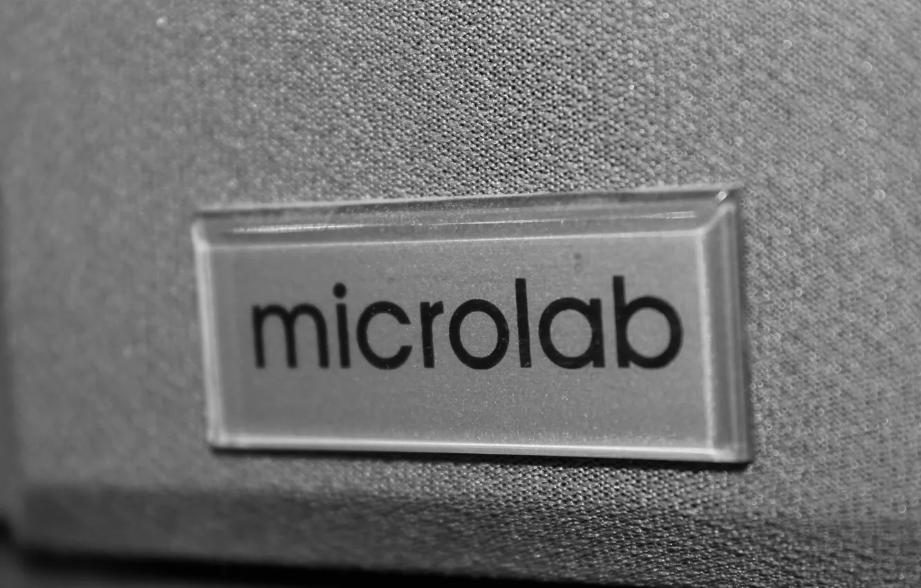 Фото обои акустика, бренд, microlab