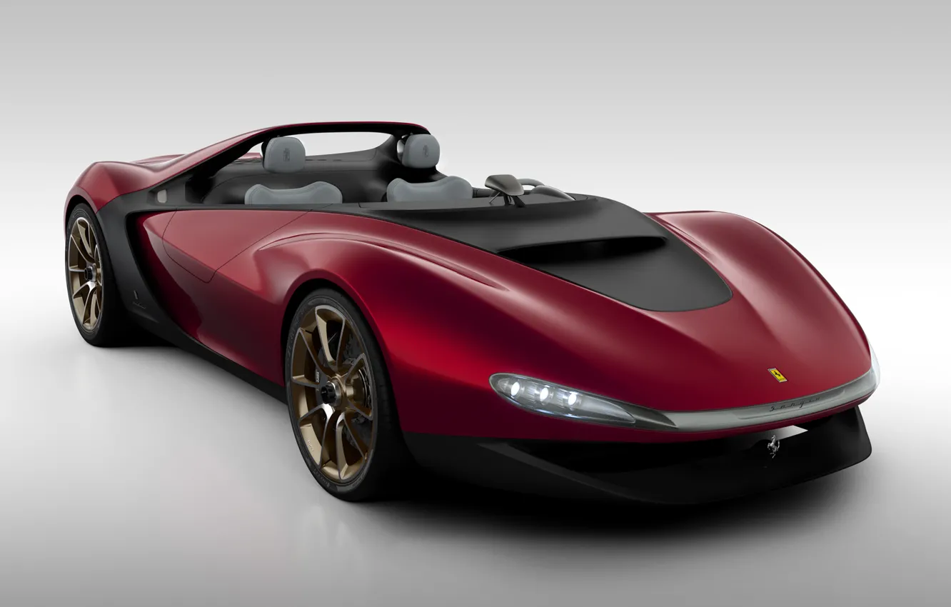 Фото обои Concept, фон, концепт, Ferrari, суперкар, феррари, Sergio, серджио