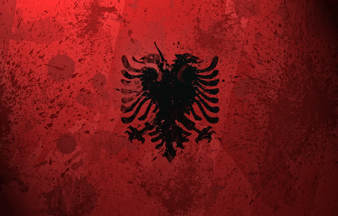 Флаг Албании Фото