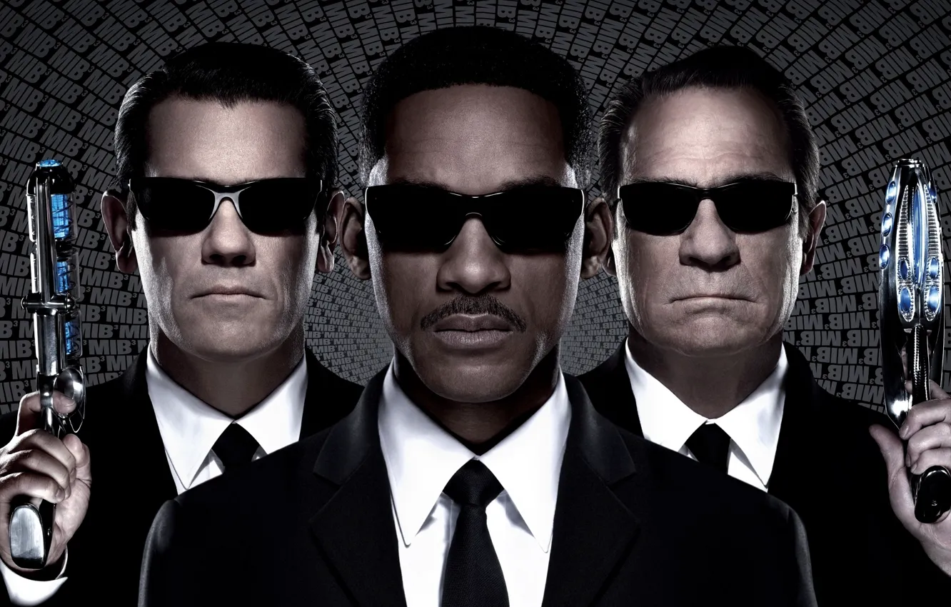 Фото обои Will Smith, Уилл Смит, Томми Ли Джонс, Agent K, Men in Black III,...