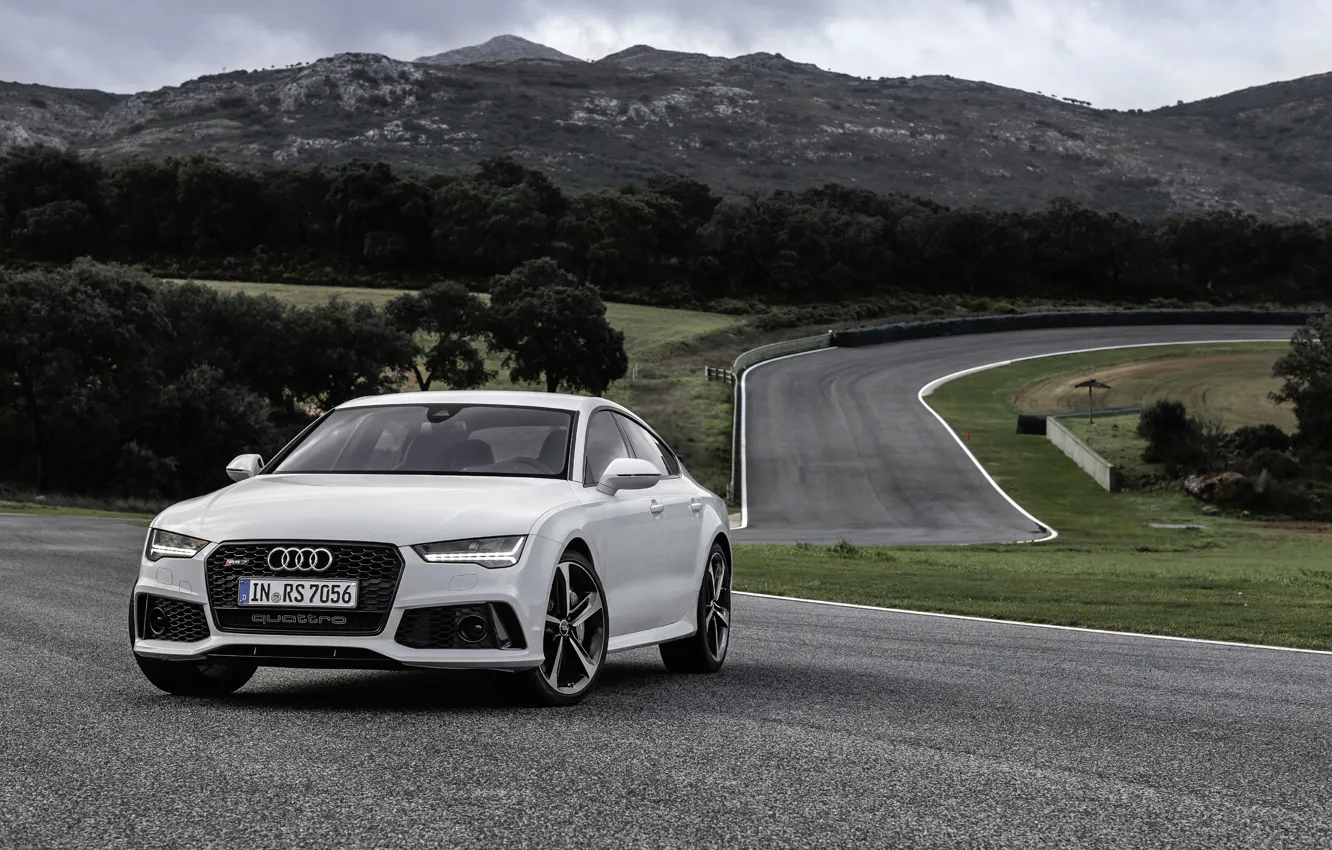 Фото обои Audi, ауди, Sportback, 2014, RS 7