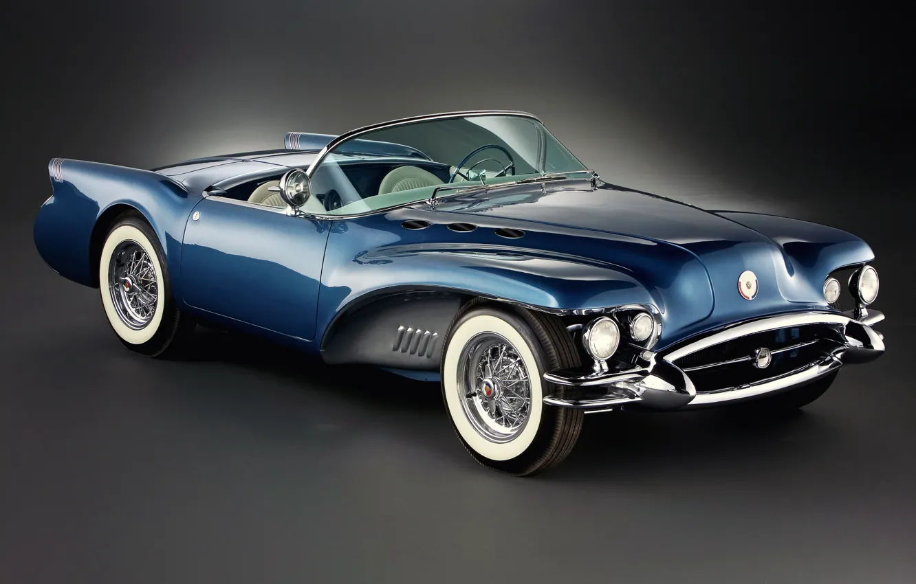 Фото обои Concept, 1954, Buick, бьюик, вилдкат, Wildcat II