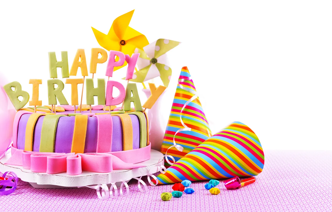 Фото обои свечи, торт, cake, sweet, decoration, Happy, День Рождения, Birth...
