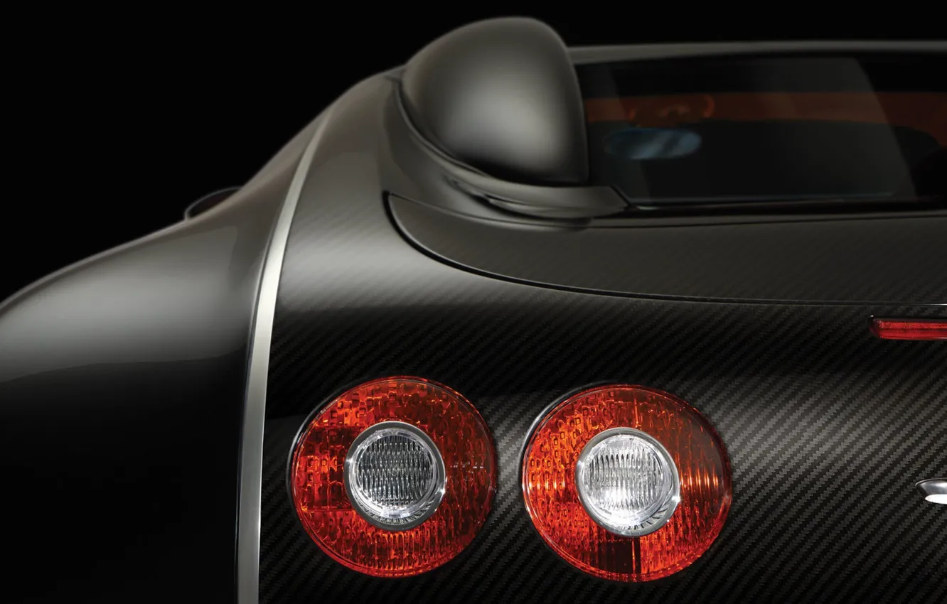 Фото обои фара, Bugatti, Veyron, стоп сигналы
