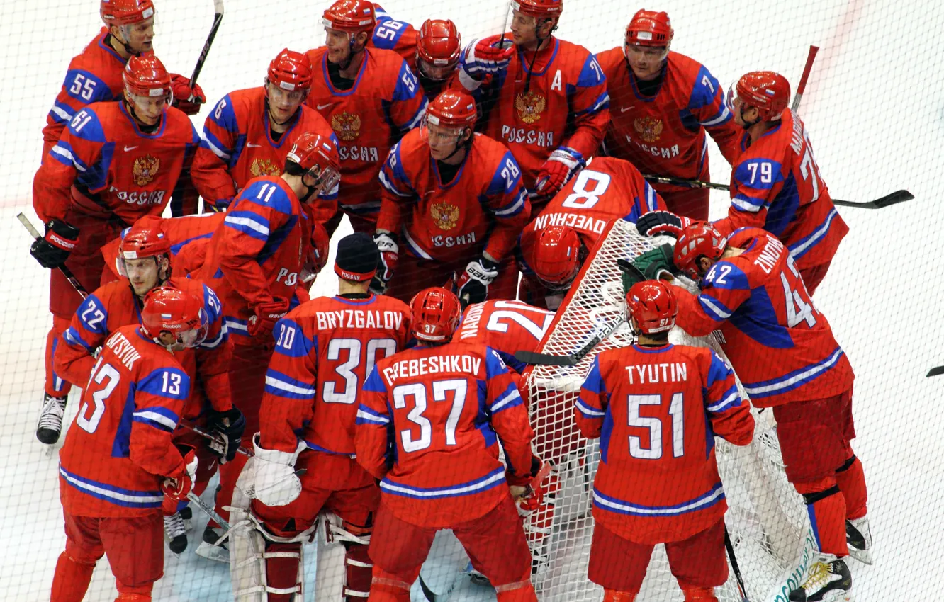 Фото обои лед, радость, победа, россия, хоккей, гол, чемпионат, мира, чемпион, сборная россии, russia, сборная, нхл, hockey, …