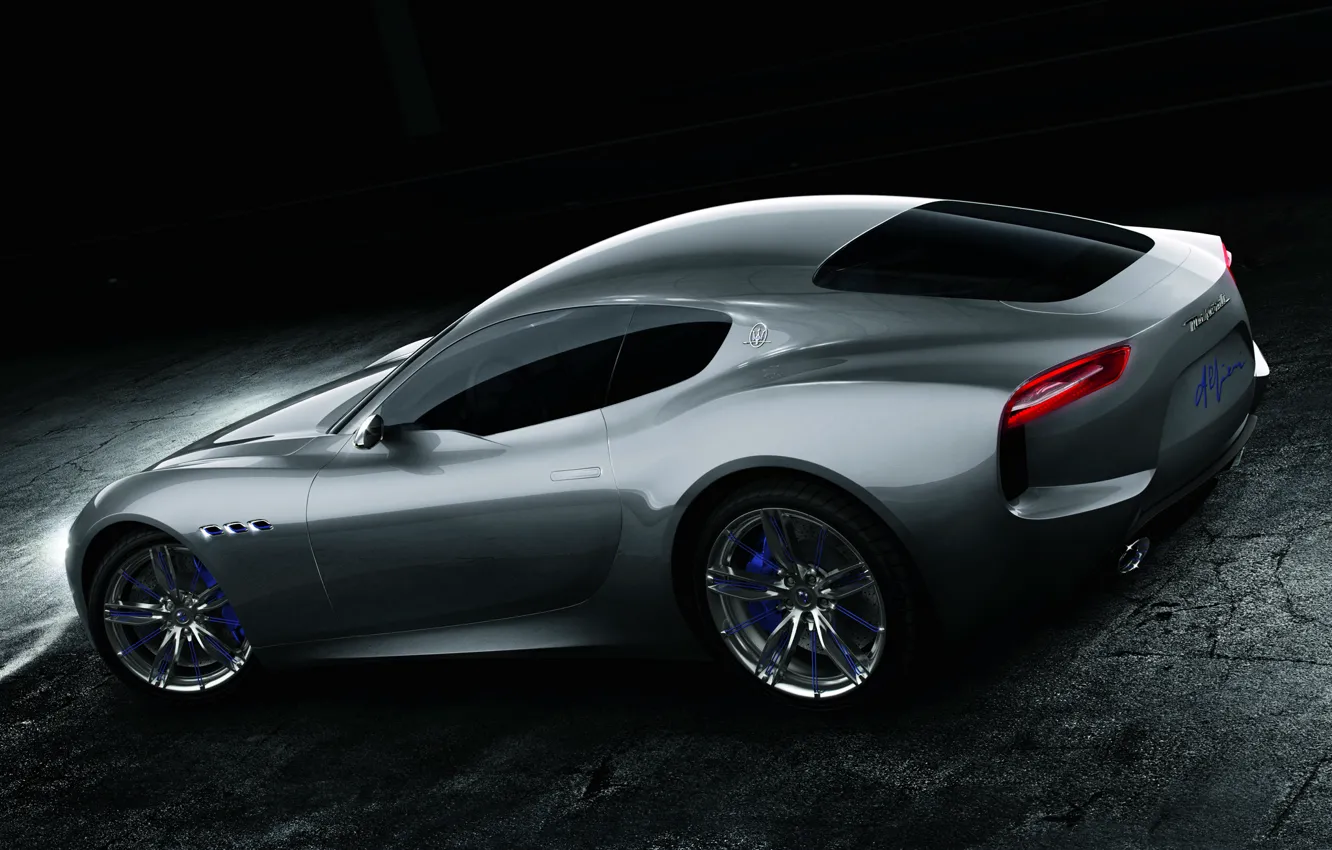 Фото обои Maserati, concept, coupe, alfieri