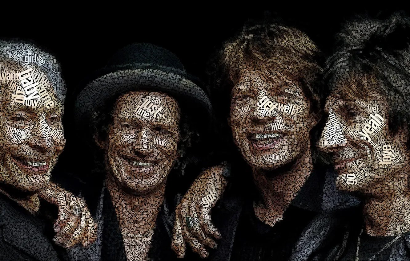 Фото обои рок, легенда, Mick Jagger, Keith Richards, Rolling Stones, Ronnie Wood, Charlie Watts