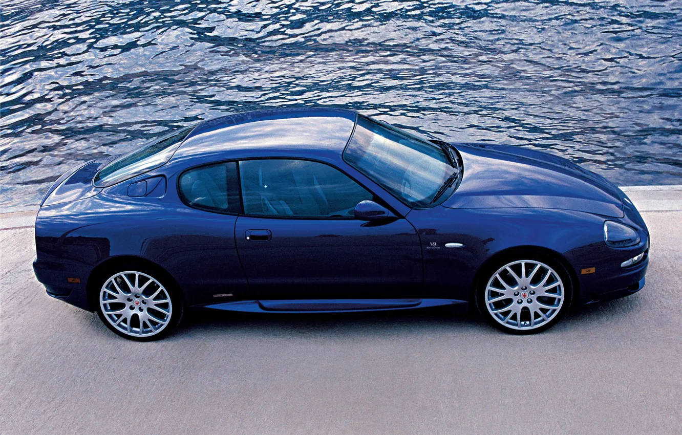 Фото обои Maserati, blue, gransport