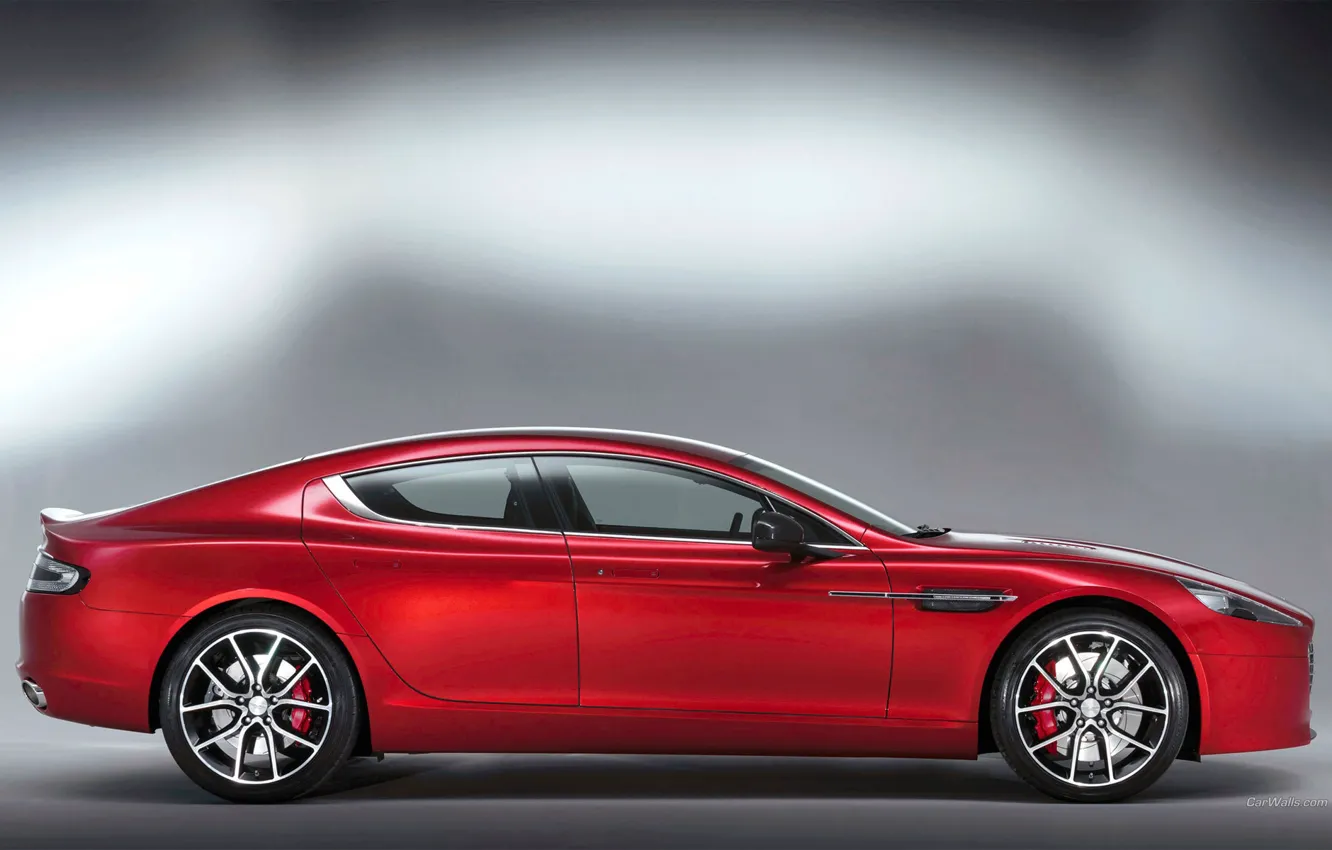 Фото обои Aston Martin, Red, Rapid