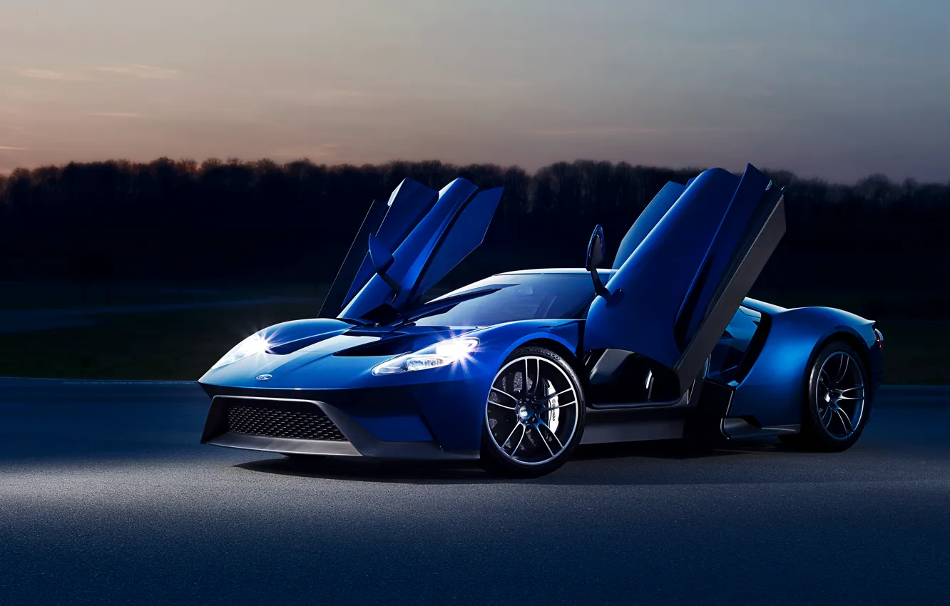 Фото обои Concept, Ford, суперкар, форд, 2015