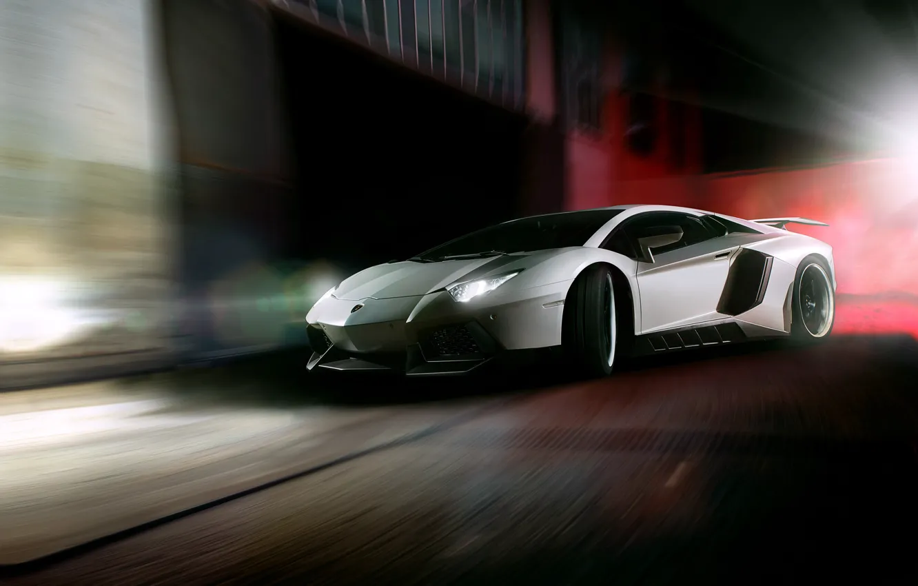 Фото обои car, supercar, tuning, ламборгини, автообои, Lamborghini Aventador, hq wallpaper, novitec torado