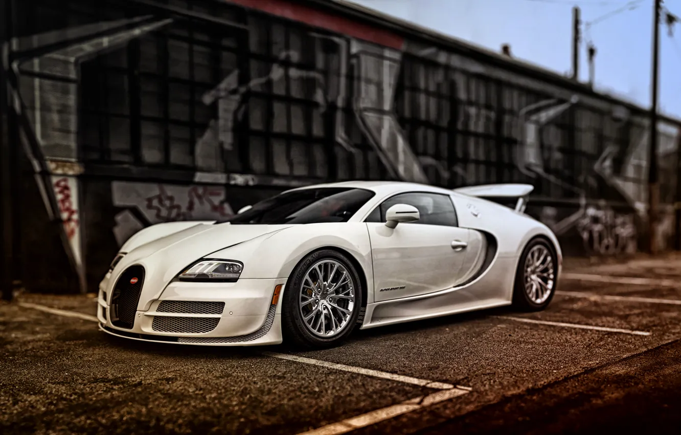 Фото обои Bugatti, Veyron, 2010, бугатти, Super Sport, вейрон, US-spec